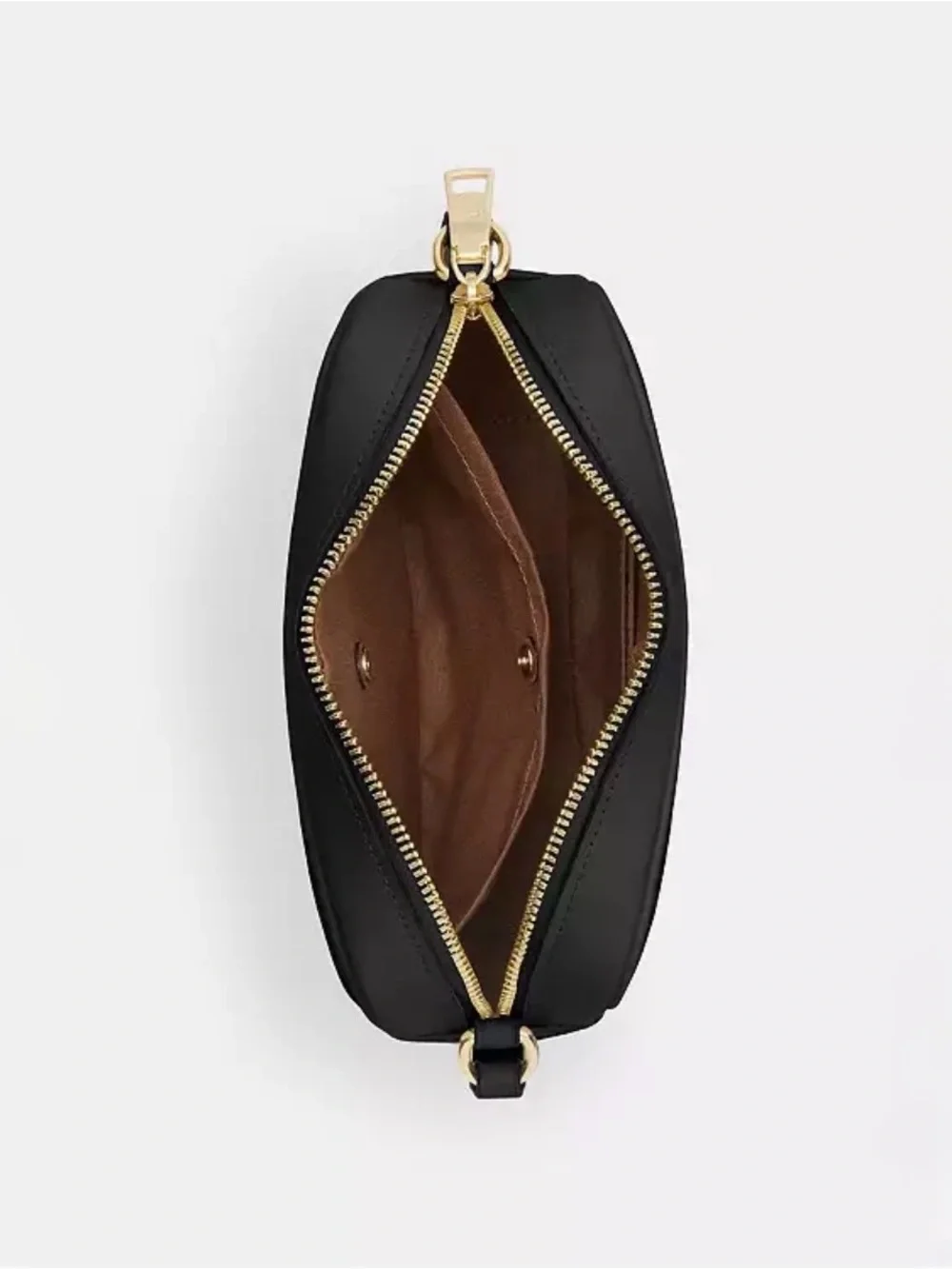 COACH MINI JAMIE CAMERA CROSSBODY BAG BROWN/BLACK